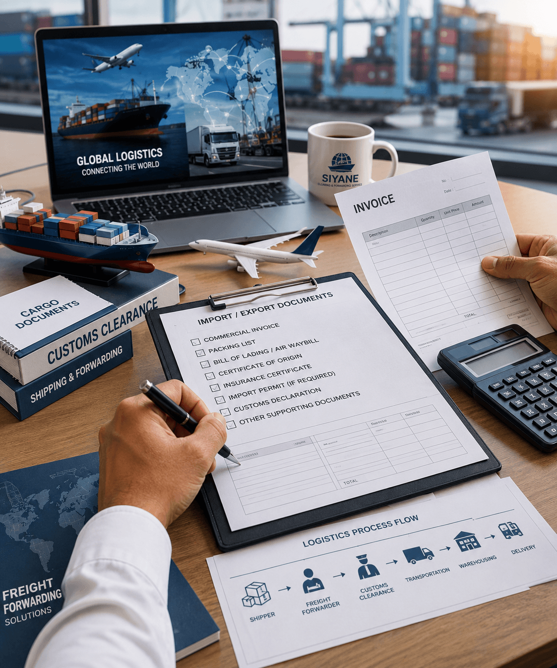 Cargo documentation and forwarding