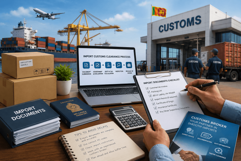 What Sri Lankan Importers Should Know About Customs Clearance